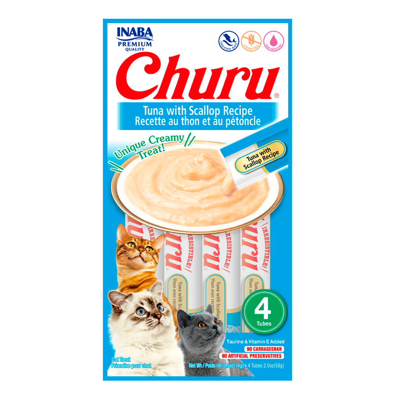 Churu de atún y escalopa